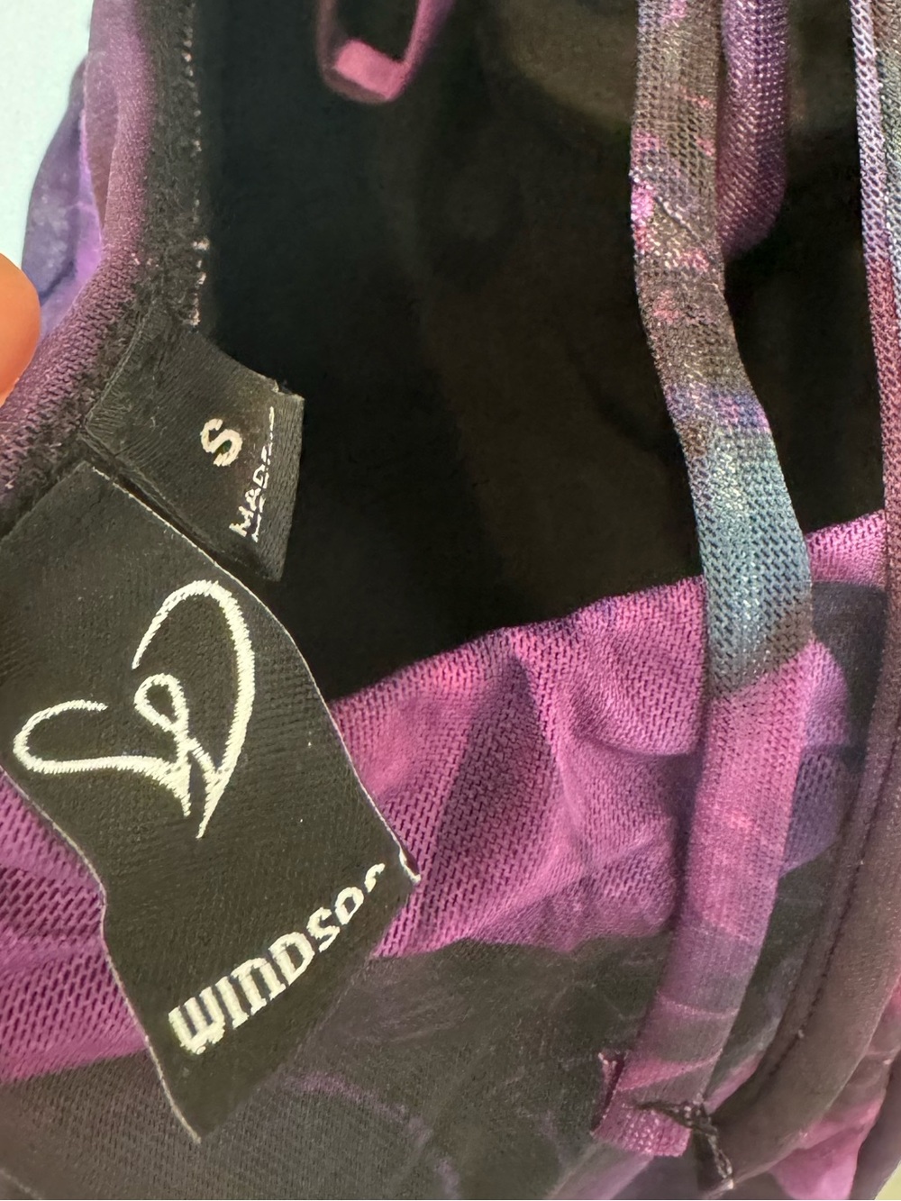 Windsor Purple Floral Halter Mini Dress - Picture 4 of 4